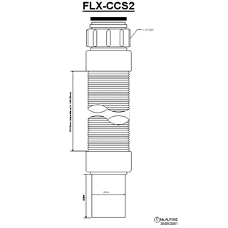 McAlpine HCFLXCCS2 Jollyflex felxibilis cső 40x6/4" 40-150 cm FLX-CCS2 McAlpine HCFLXCCS2 Jollyflex felxibilis cső 40x6/4" 40-150 cm FLX-CCS2