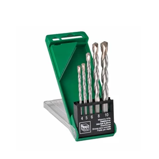 Hikoki fúrószár szett 5db (4mm - 10 mm), kőzetfúró készlet 780898