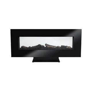 Somogyi Home falra szerelhető/talpra állítható elektromos látványkandalló, 900W/1800W, heti prog., távir., fekete FKK 24