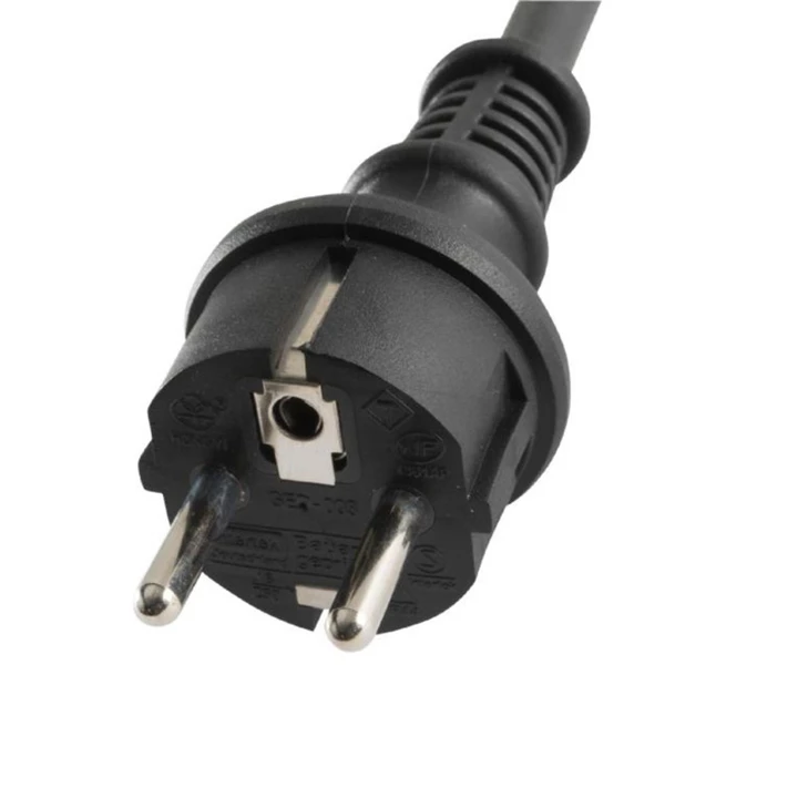 SOMOGYI HOME hosszabbító gumikábel, 25 méter, H07RN-F, zárófedéllel, max. 3500 W, IP44, fekete NV725BK