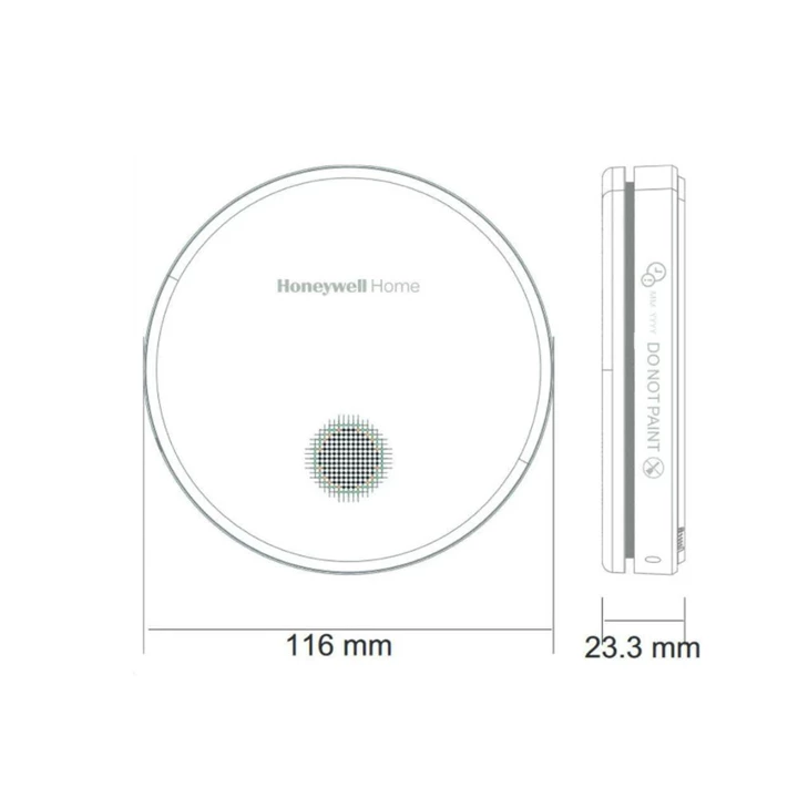Honeywell R200C-2 szén-monoxid (CO) vészjelző + R200S-2 füstérzékelő R200C-2+R200S-2 CSOMAG Honeywell R200C-2 szén-monoxid (CO) vészjelző + R200S-2 füstérzékelő R200C-2+R200S-2 CSOMAG