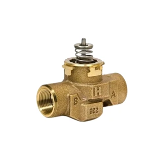 Honeywell Home 1-utú szabályozó/zónaszelep, (motor külön tételben), 1", BM, PN20, max 95°C, (kvs=5,7) VCZAP1100/U