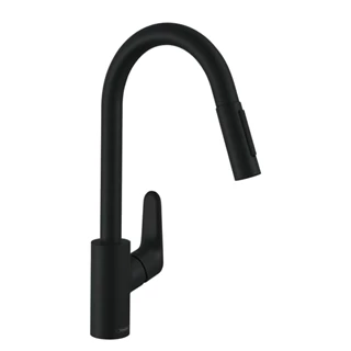 Hansgrohe Focus egykaros konyhai csaptelep 240, matt fekete 31815670