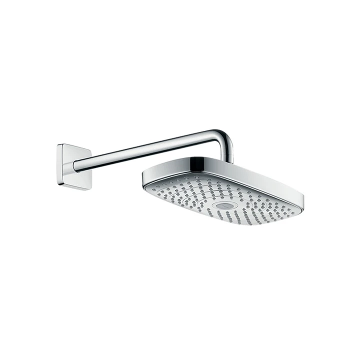 Hansgrohe Raindance Select E 300 2jet fejzuhany, 390 mm-es zuhanykarral, DN15, króm 27385000 Hansgrohe Raindance Select E 300 2jet fejzuhany, 390 mm-es zuhanykarral, DN15, króm 27385000