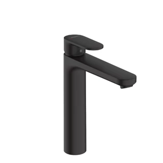 Hansgrohe Vernis Blend egykaros mosdócsaptelep 190, automata lefolyógarnitúra nélkül, matt fekete 71582670
