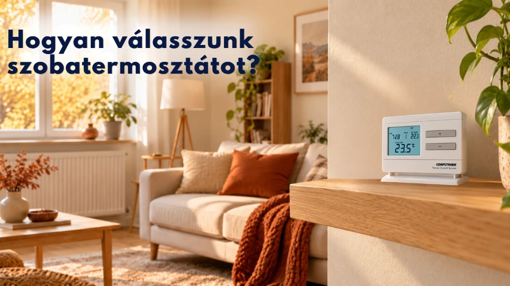 Hogyan válasszunk szobatermosztátot? Kényelmesebb fűtés, tudatosabb szabályozás