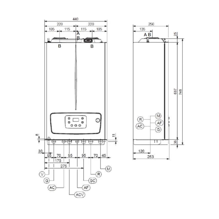 Immergas VICTRIX TERA V2 24 Plus EU kondenzációs fűtő gázkazán 3.032933