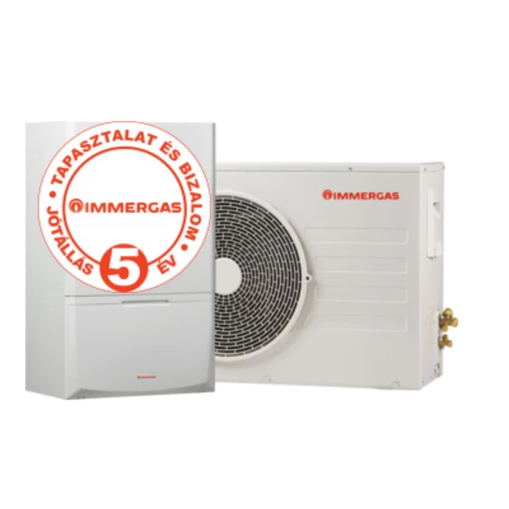Immergas Magis Combo 9 split hibrid levegő/víz hőszivattyú és kondenzációs kombi gázkazán, osztott rendszerű 3.030613