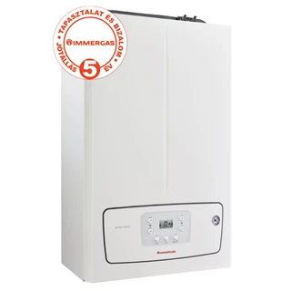 Immergas A Victrix TERA V2 28 fali készülék 24,0 kW teljesítménnyel képes fűteni, 28,0 kW teljesítménnyel átfolyós rends