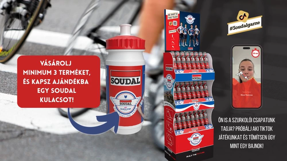Indul a Soudal 2025-ös nyári promóció – Csatlakozz most!