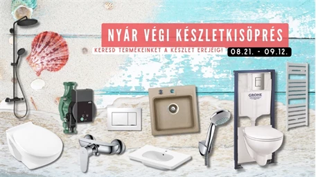 Indul a nyár végi készletkisöprés Indul a nyár végi készletkisöprés