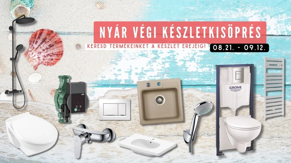 Indul a nyár végi készletkisöprés