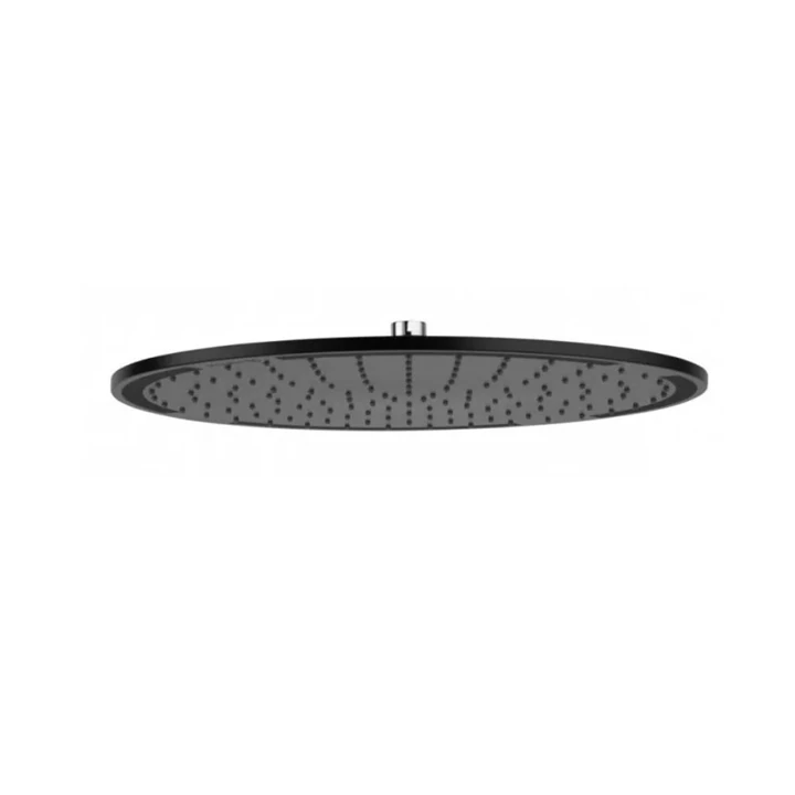 Kludi A-QA fejzuhany 40 cm, matt fekete/króm 6434087-00