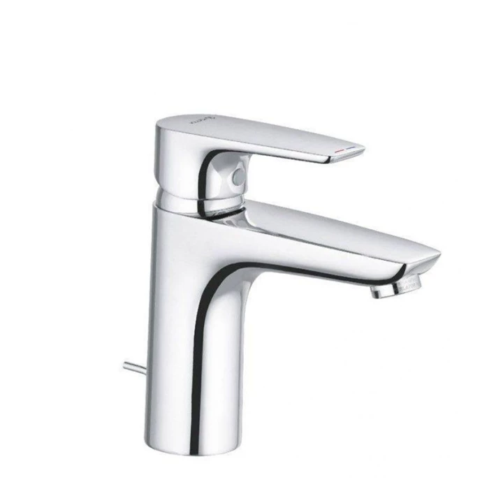 Kludi Pure&Solid egykaros mosdócsaptelep 100, lefolyógarnitúrával 342900575