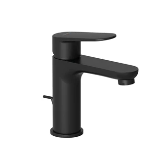 Kludi X1 mosdócsaptelep 100, Push-Open leeresztővel, fekete 322883975