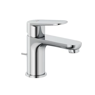 Kludi X1 mosdócsaptelep 75, Push-Open leeresztővel, króm 322660575