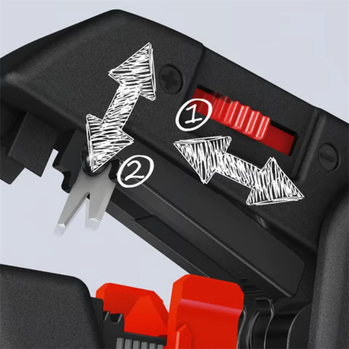 Knipex comstrip automatikus huzalcsupaszító fogó 12 62 180 Knipex comstrip automatikus huzalcsupaszító fogó 12 62 180