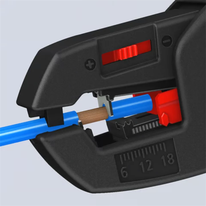 Knipex comstrip automatikus huzalcsupaszító fogó 12 62 180 Knipex comstrip automatikus huzalcsupaszító fogó 12 62 180