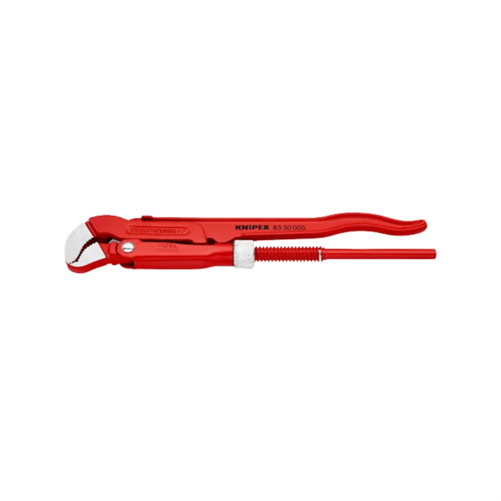 Knipex csőfogó 245mm, S-pofa, piros porszórt 83 30 005