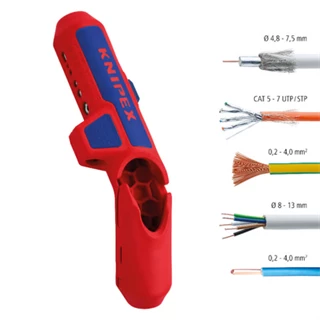 Knipex KNIPEX ErgoStrip Univerzális csupaszító napelemes rendszerekhez Jobbkezes változat 16 95 01 SB