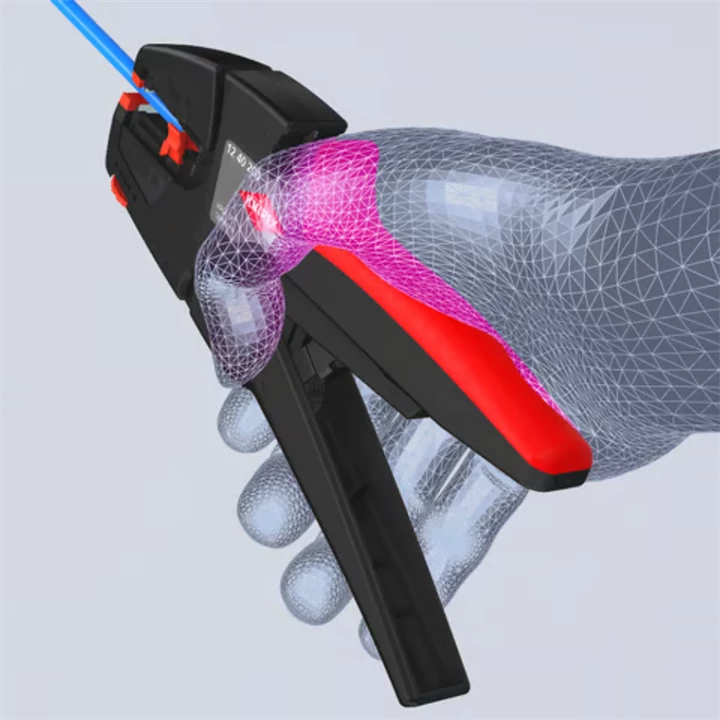 Knipex EvoStrip önbeállító huzalcsupaszító fogó 12 40 200 Knipex EvoStrip önbeállító huzalcsupaszító fogó 12 40 200