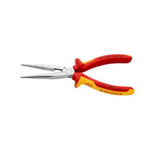 Knipex Fél-kerek csőrű fogó vágóéllel(gólyacsőr fogó) 26 16 200