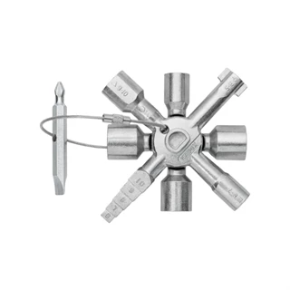 Knipex TwinKey® kapcsolószekrény kulcs 00 11 01