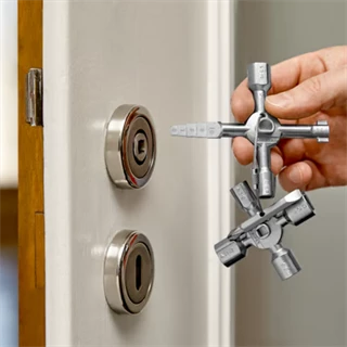 Knipex TwinKey® kapcsolószekrény kulcs 00 11 01