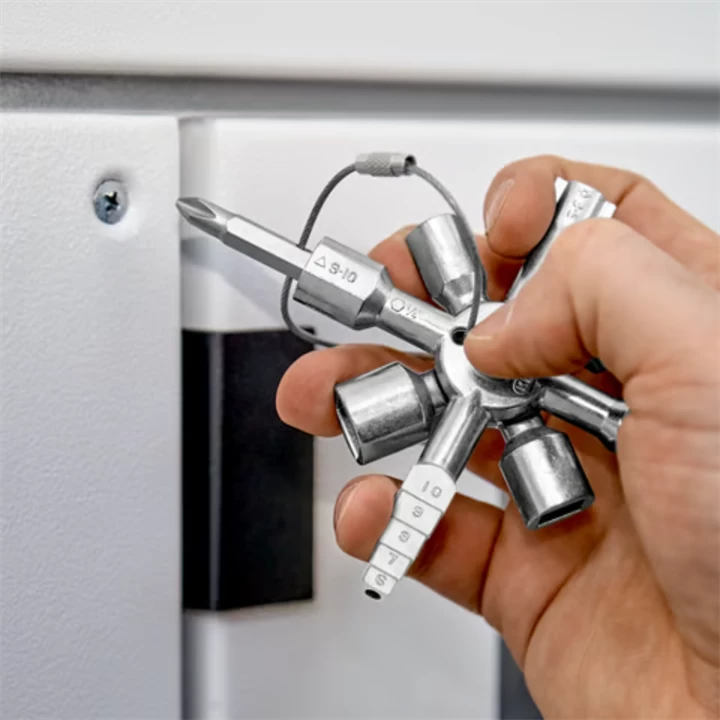 Knipex TwinKey® kapcsolószekrény kulcs 00 11 01