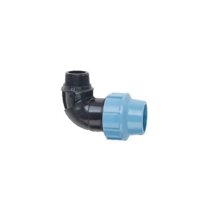 Donsen külső menetes KPE könyök idom 40 mm - 5/4" KM DO-190-40*5/4 Donsen külső menetes KPE könyök idom 40 mm - 5/4" KM DO-190-40*5/4