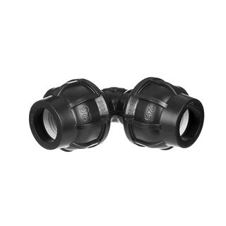 Gebo KPE könyök 90° két végén szorítógyűrűs 75 mm 130875 Gebo KPE könyök 90° két végén szorítógyűrűs 75 mm 130875