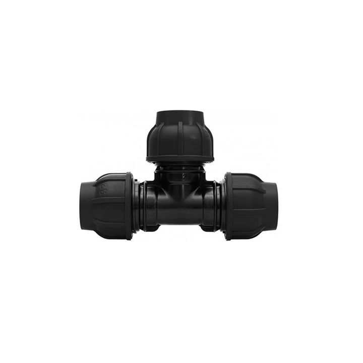 Gebo KPE szűkített T-idom 25 mm - 20 mm - 25 mm 13122520 Gebo KPE szűkített T-idom 25 mm - 20 mm - 25 mm 13122520