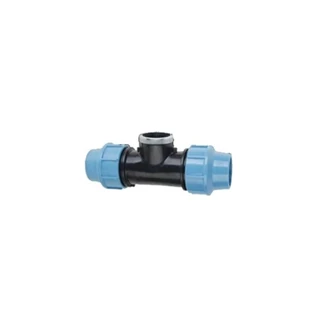 Donsen belső menetes KPE T-idom 63 mm - 2" BM - 63 mm DO-320-63*2