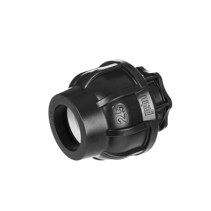Gebo KPE tokos végzáró idom 110 mm 1307110 Gebo KPE tokos végzáró idom 110 mm 1307110