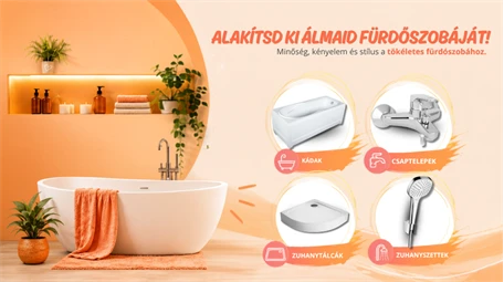  Alakítsd ki álmaid fürdőszobáját
