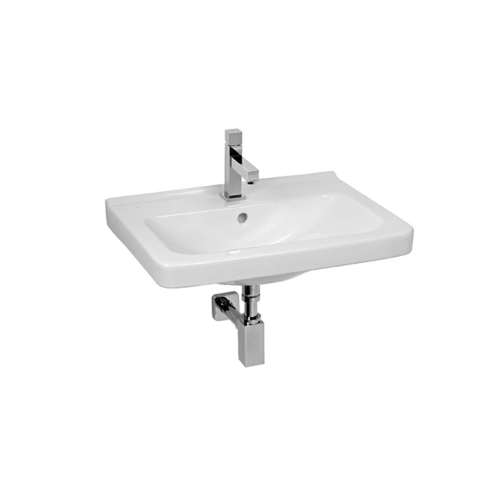 Jika CUBITO mosdó 65 cm, csaplyukkal, fehér H8104240001041 Jika CUBITO mosdó 65 cm, csaplyukkal, fehér H8104240001041