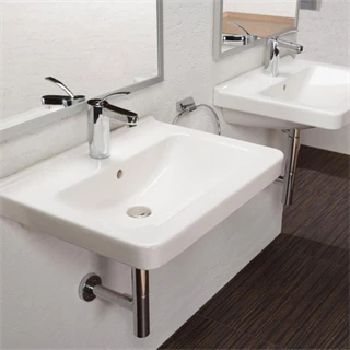 Jika CUBITO mosdó 65 cm, csaplyukkal, fehér H8104240001041 Jika CUBITO mosdó 65 cm, csaplyukkal, fehér H8104240001041