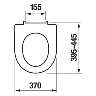 Jika Lyra Plus lassú záródású wc ülőke  H8903850000631