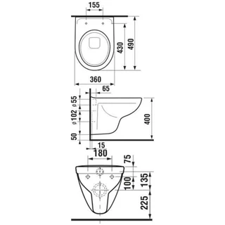 Jika Jika Lyra Plus Compact mélyöblítésű rövid fali wc H8233820000001 Jika Jika Lyra Plus Compact mélyöblítésű rövid fali wc H8233820000001