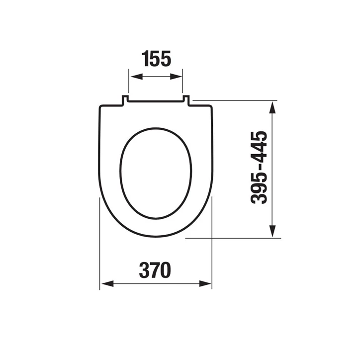 Jika Lyra Plus WC tető, acél zsanérokkal, duroplast H8903840000631 Jika Lyra Plus WC tető, acél zsanérokkal, duroplast H8903840000631