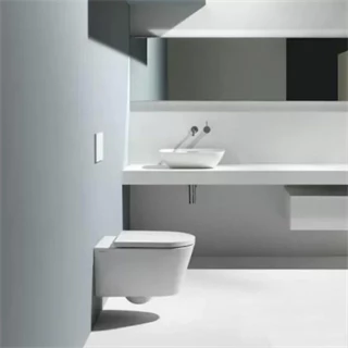 Laufen KARTELL fali WC, mélyöblítésű, perem nélküli, fehér H8203370000001 Laufen KARTELL fali WC, mélyöblítésű, perem nélküli, fehér H8203370000001