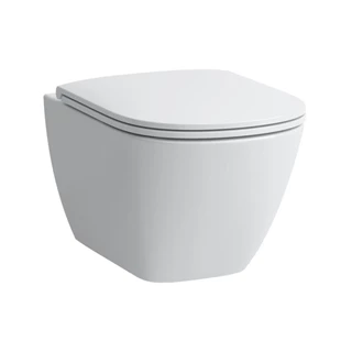 Laufen Lua perem nélküli fali wc lassú záródású ülőkével H8660800000001 Laufen Lua perem nélküli fali wc lassú záródású ülőkével H8660800000001