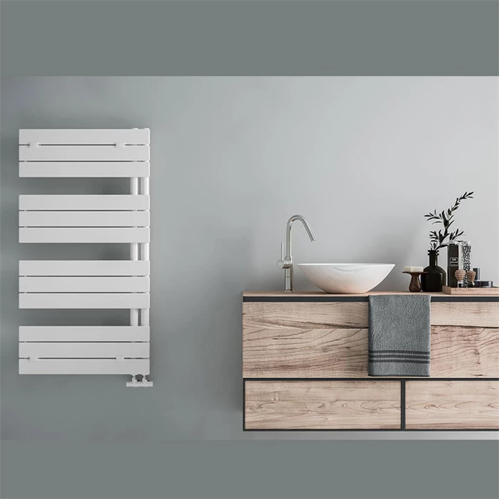 Lazzarini Alba törölközőszárító radiátor, egyenes, fehér 1730x500 mm 380343