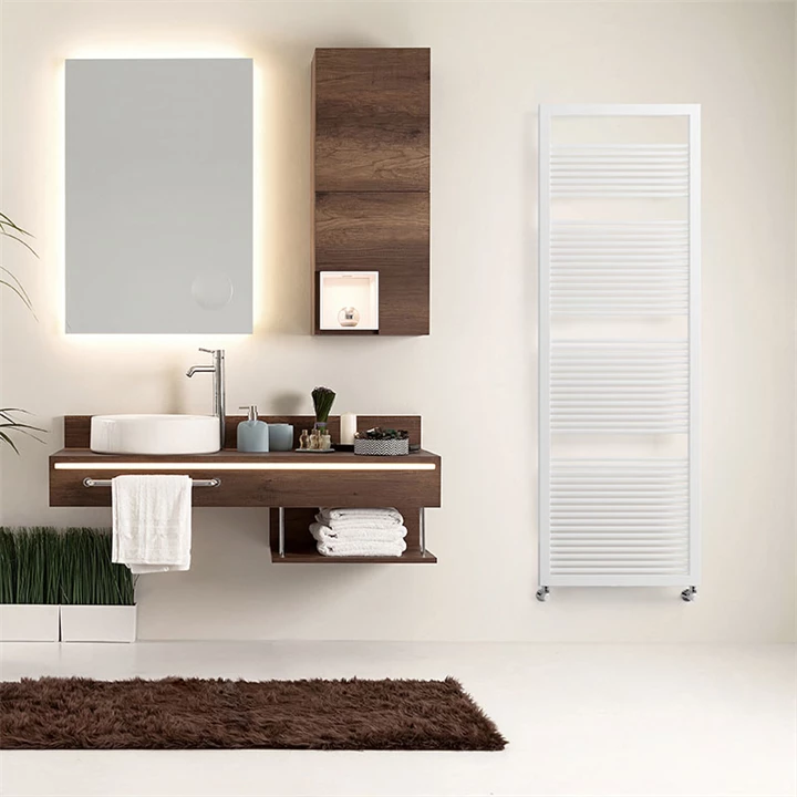 Lazzarini Amalfi design radiátor, egyenes, fehér 1200x600 mm 384826