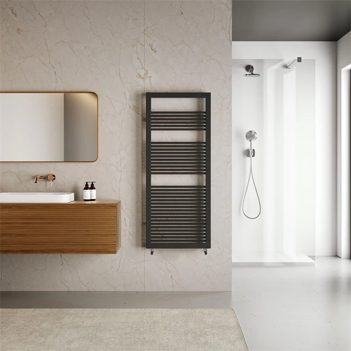 Lazzarini Amalfi design radiátor, egyenes, anthracite 1800x500 mm 384835