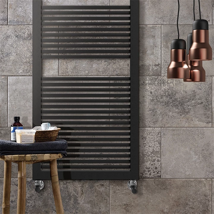 Lazzarini Amalfi design radiátor, egyenes, anthracite 1800x500 mm 384835
