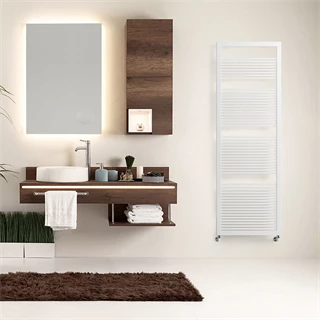 Lazzarini Amalfi design radiátor, egyenes, fehér 1800x500 mm 384827