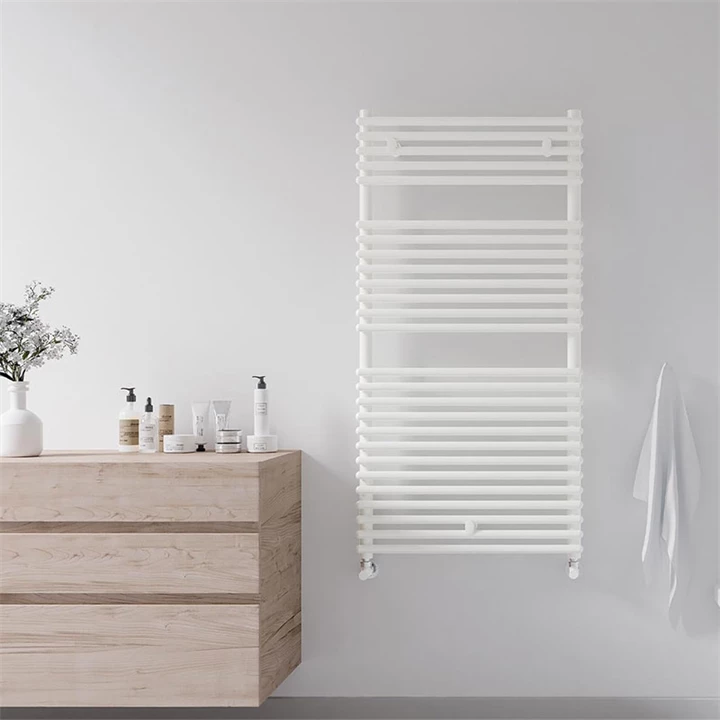 Lazzarini Catania design radiátor, egyenes, fehér 1450x500 mm 386610