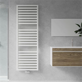 Lazzarini Cuneo design radiátor, egyenes, fehér 1200x500 mm 380616