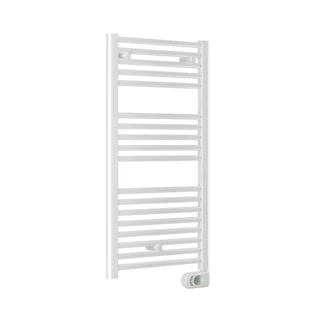 Lazzarini El Cortina Evo törölközőszárító radiátor, egyenes, fehér 480x920 mm 388167